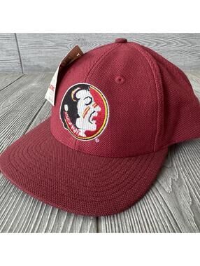 Logo Athletic Vintage Florida State Baseball Cap with Embroidered Logo With Tag